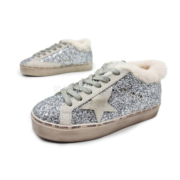 Унисекс зимние кроссовки Golden Goose Superstar Winter Grey