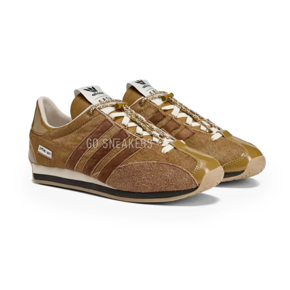 Унисекс кроссовки Adidas Originals Country OG X SFTM Pony Hair Pack Bronze Strata