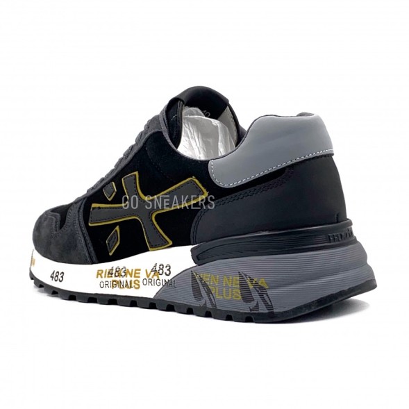 Мужские кроссовки Premiata Lucy Sneakers Django Django Grey