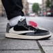 Мужские кроссовки Nike Air Jordan 1 Low OG SP x Travis Scott &amp; Fragment Grey/Black