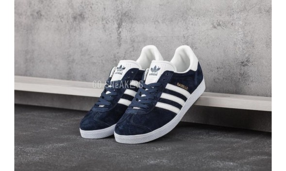 Унисекс кеды Adidas Gazelle Logo Navy