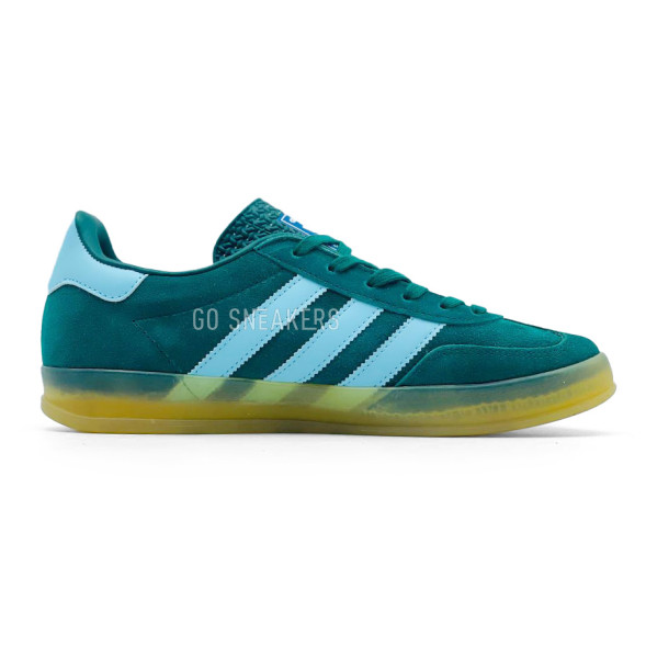 Унисекс кроссовки Adidas Gazelle Green Transparent