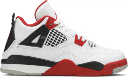 Nike Air Jordan 4 Retro OG PS 'Fire Red' 2020