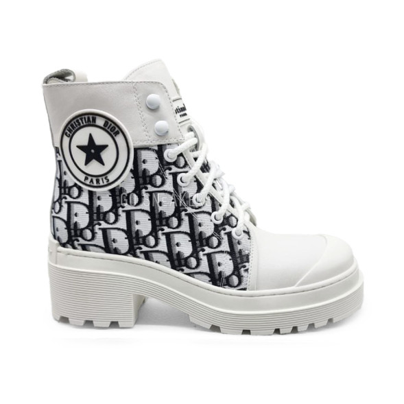 Женские ботинки Dior Boots Woman White