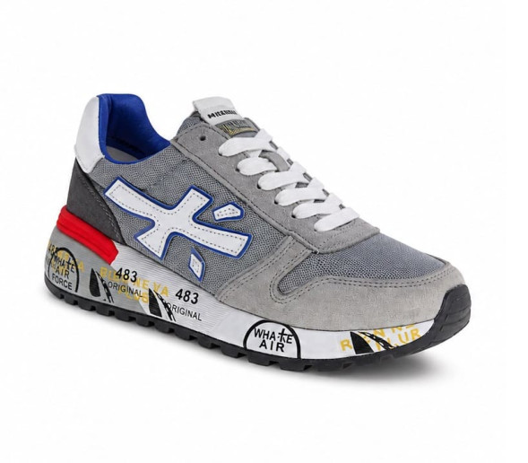 Женские кроссовки Premiata Mick 483 Grey/White