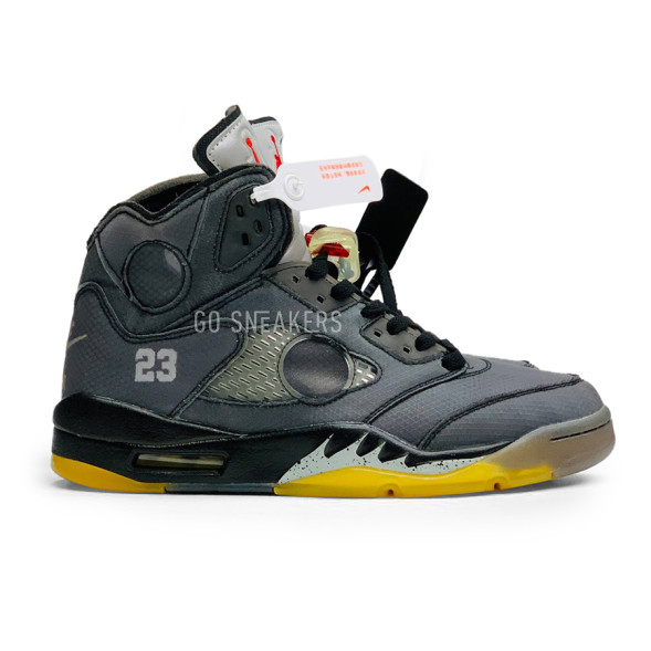 Унисекс кроссовки Nike Air Jordan 5 Off-White Muslin
