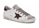 Женские кеды Golden Goose Super-Star White Leather Grey Suede