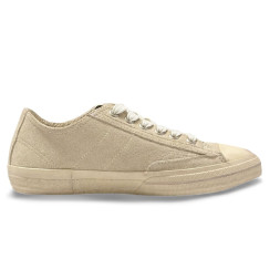Golden Goose V-Star 2 Distressed Sneakers Suede Beige