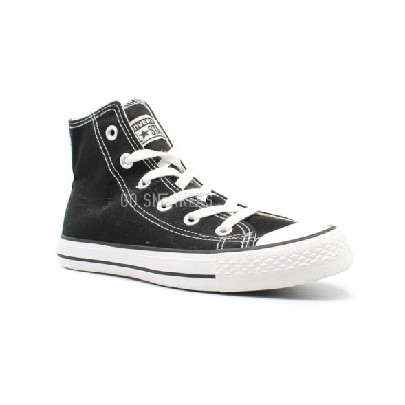 Женские кеды Converse All Star Chuck Taylor High White-Black