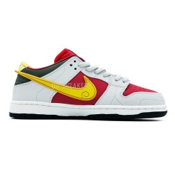 Nike SB Dunk Low Retro White/Red/Yellow