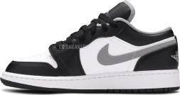 Женские кроссовки Nike Air Jordan 1 Low GS 'Black Medium Grey'