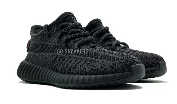 Унисекс кроссовки Adidas Yeezy Boost 350 V2 Kids Black