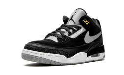 Nike Air Jordan 3 Retro Tinker Black Cement Gold