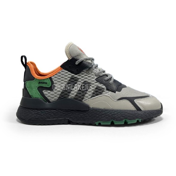 Мужские кроссовки Adidas Nite Jogger Sesame Black Bold Green