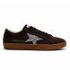Женские кеды Golden Goose Super Star Suede Brown