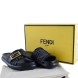 Женские шлёпанцы Fendi Slippers Black