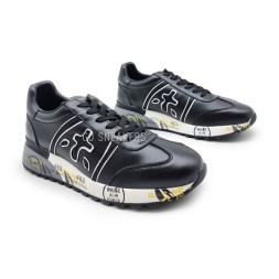 Premiata 483 Black Leather