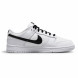 Унисекс кроссовки Nike Dunk Low White and Black