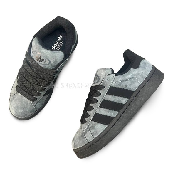 Женские кроссовки Adidas Campus 00s D.Grey / Black Str.