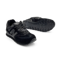 New Balance 574 Triple Black