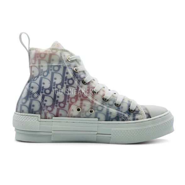 Женские кеды Dior High Top Logo Oblique