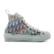 Женские кеды Dior High Top Logo Oblique