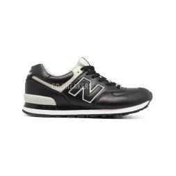 New Balance Мужские 574 Leather Black