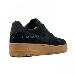 Женские кроссовки Nike Air Force 1 Suede - Black