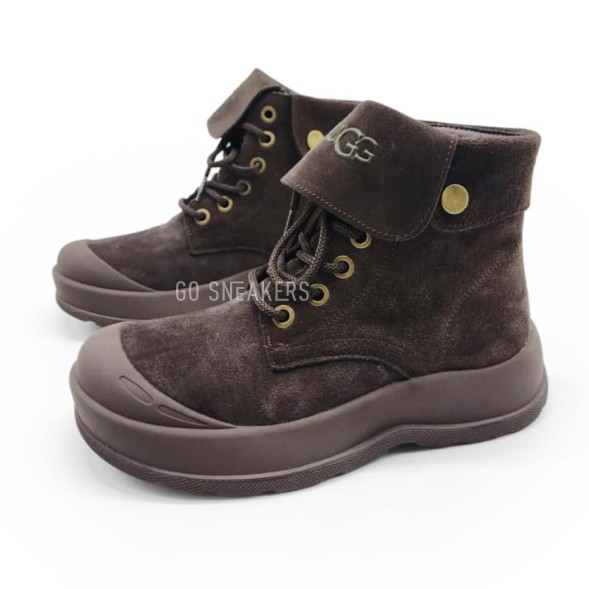 Женские ботинки Ugg Cute Design Series Short Martin Boot Women's Chocolate