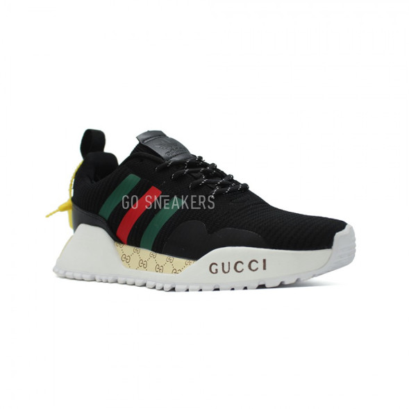 Мужские кроссовки Adidas x Gucci Equipment Cushion ADV Black