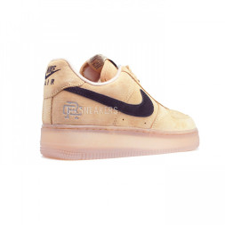 Nike Air Force 1 X Reigning Cham Low All-Match Sneakers Tan Beige