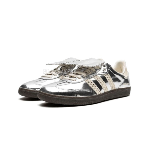 Унисекс кроссовки Adidas x Wales Bonner Samba Silver