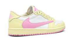 Travis Scott x Nike Air Jordan 1 OG Muslin Shy Pink