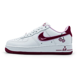 Nike Air Force 1 07 Valentines Day White/Wine