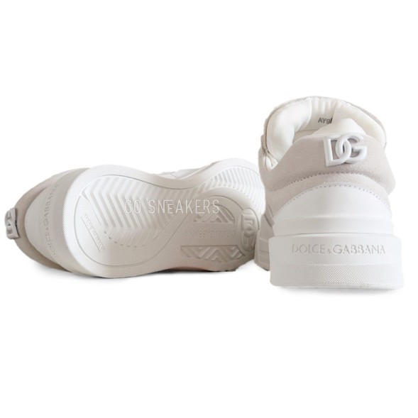 Мужские кроссовки Dolce &amp;amp; Gabbana New Roma White/Beige