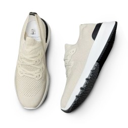 Brunello Cucinelli Textile Run Beige