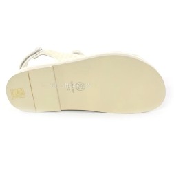 Chanel Sandals Jeans White