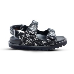 Louis Vuitton Textile Sandals Black/White