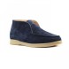 Женские ботинки Loro Piana Open Walk Navy Suede