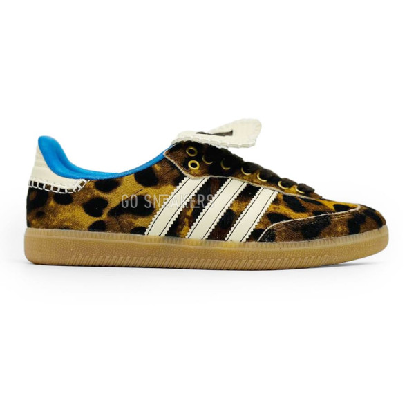 Женские кроссовки Adidas Samba Pony Wales Bonner Woman Leopard