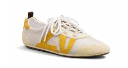 Louis Vuitton Sneakerina German Army White/Mustard